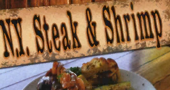 Saturday: NY Steak & Shrimp